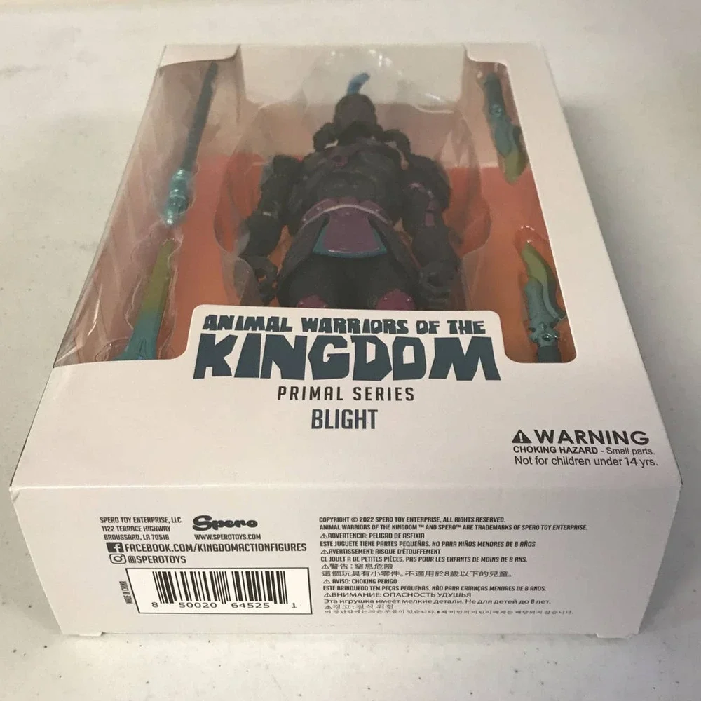 Animal Warriors of the Kingdom Primal Series Blight 6-Inch Scale Action …